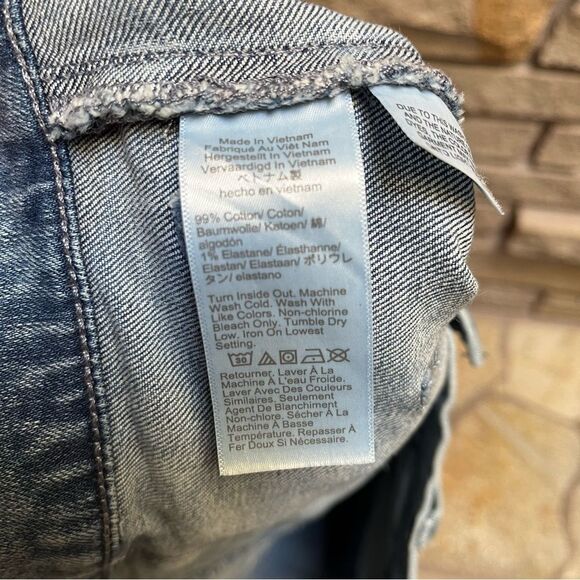 JCREW Utility Denim Short Skylar Wash Blue 32 - Picture 6 of 11